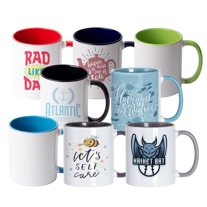 11oz Inner Color Mug - Light Blue