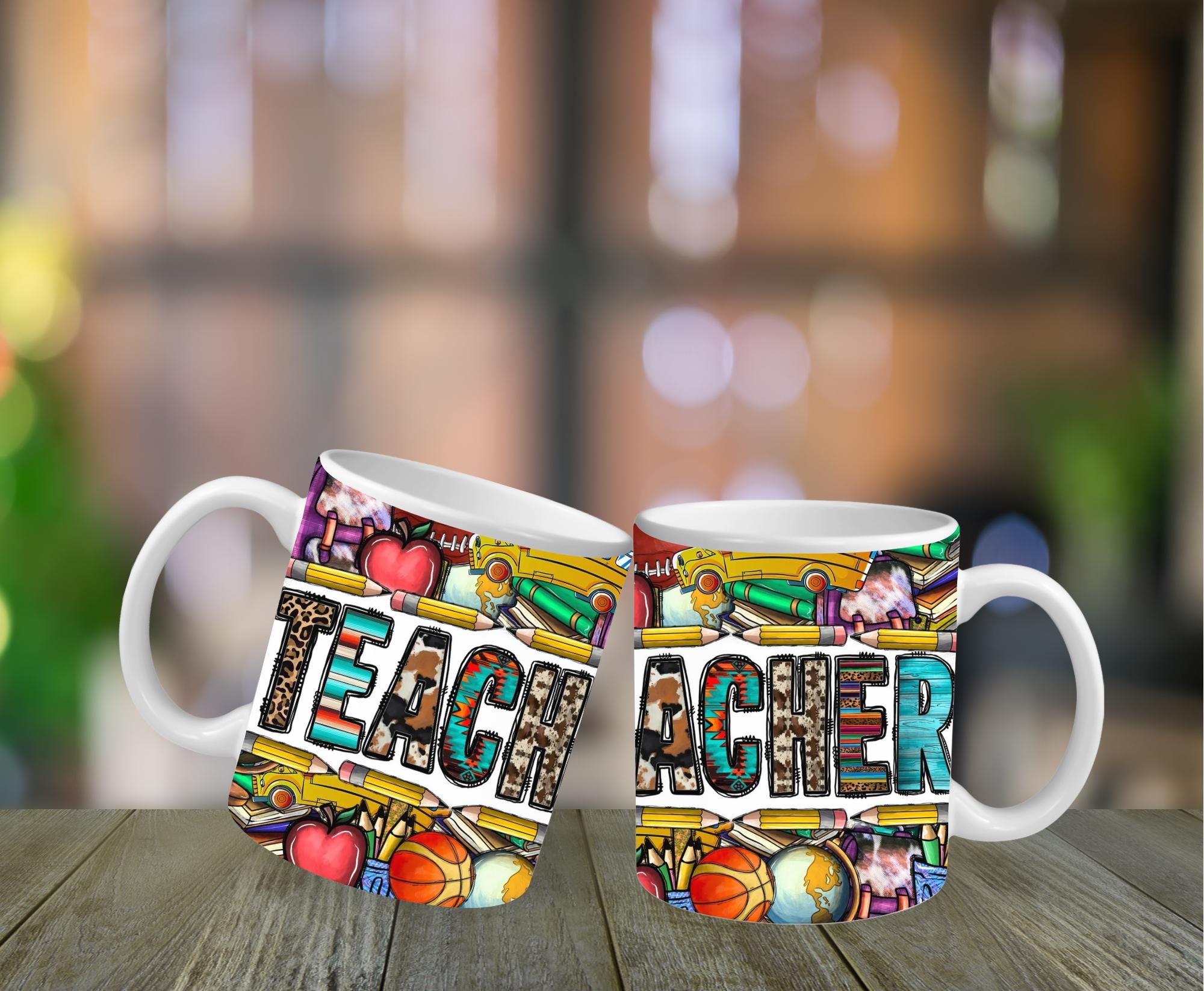 Coffee Mug With Custom Artwork-Endor's Custom Labs