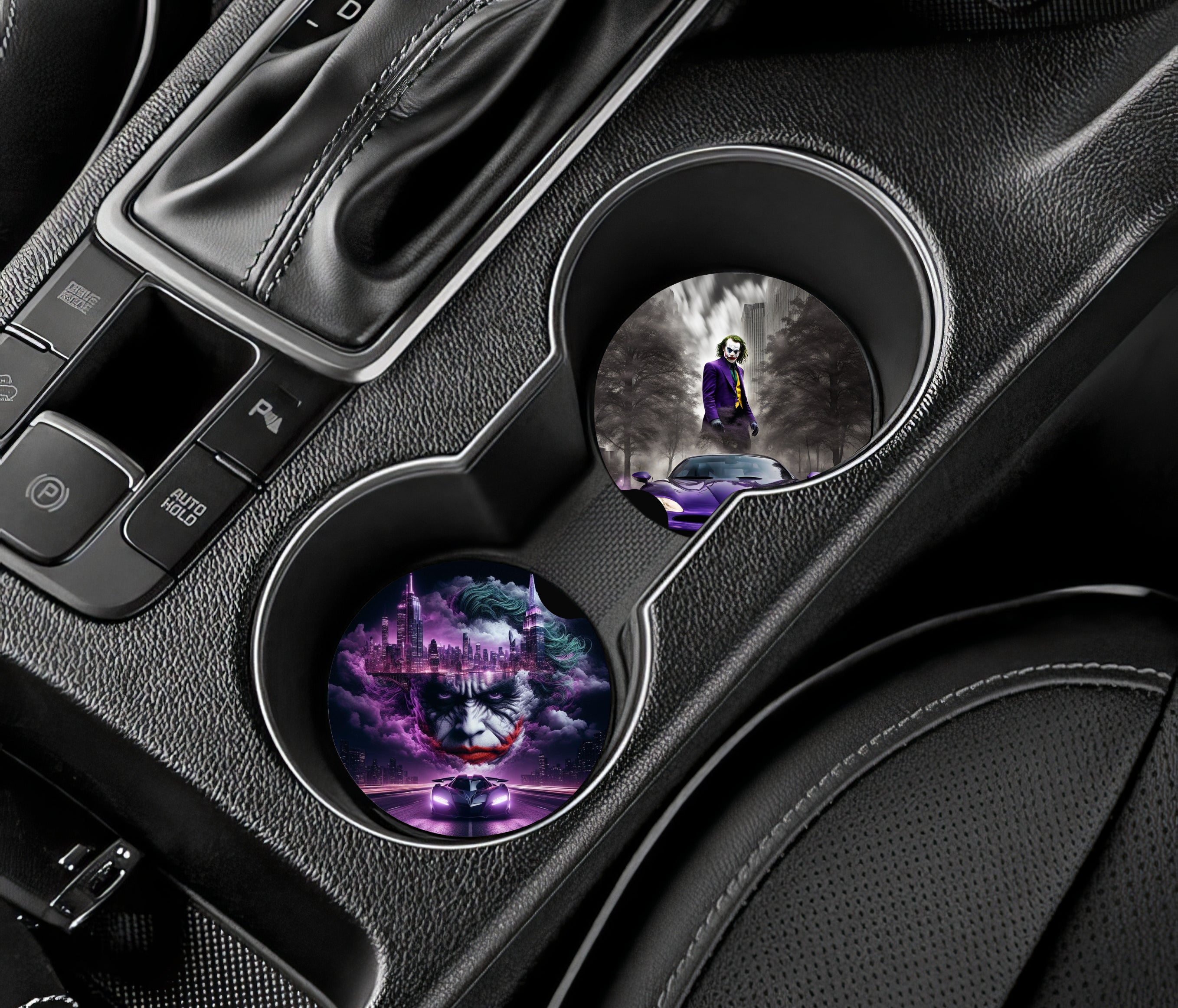 Custom Car Coaster – Personalized Sublimation Design (Set of 2)-Endor's Custom Labs