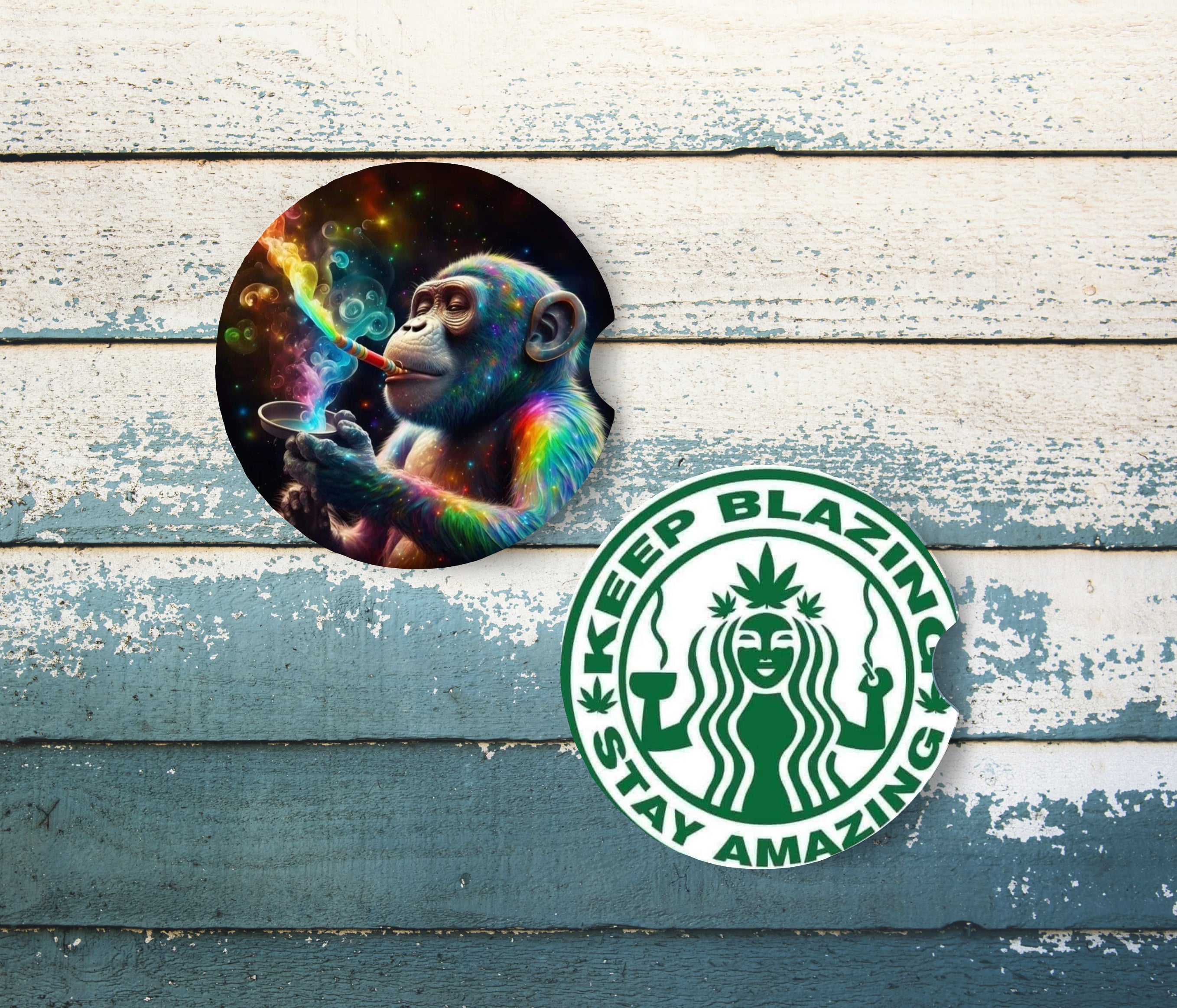 Custom Car Coaster – Personalized Sublimation Design (Set of 2)-Endor's Custom Labs