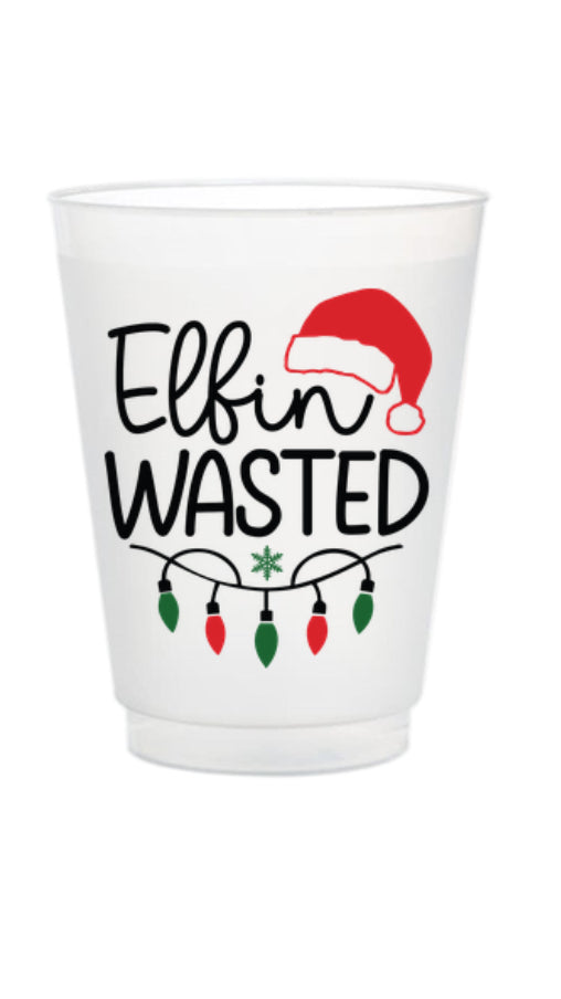 Funny Frosted Shot Glass – Holiday Edition-Endor's Custom Labs