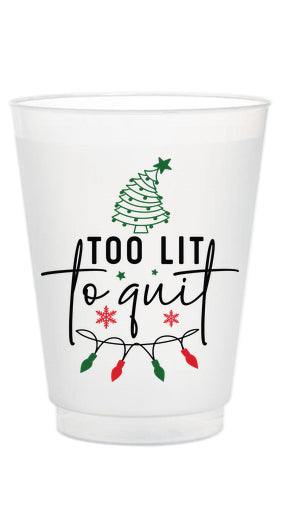 Funny Frosted Shot Glass – Holiday Edition-Endor's Custom Labs