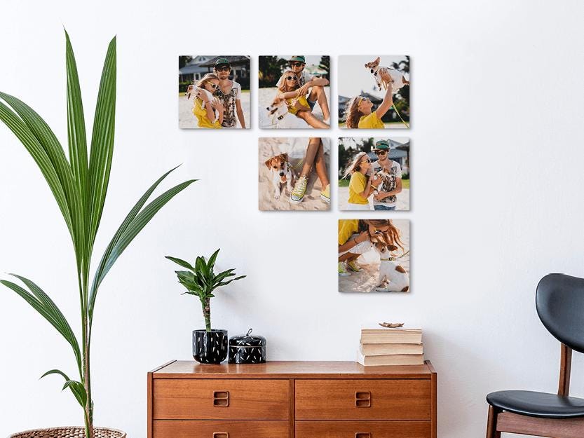 Custom ChromaLuxe White Aluminum Photo Panels