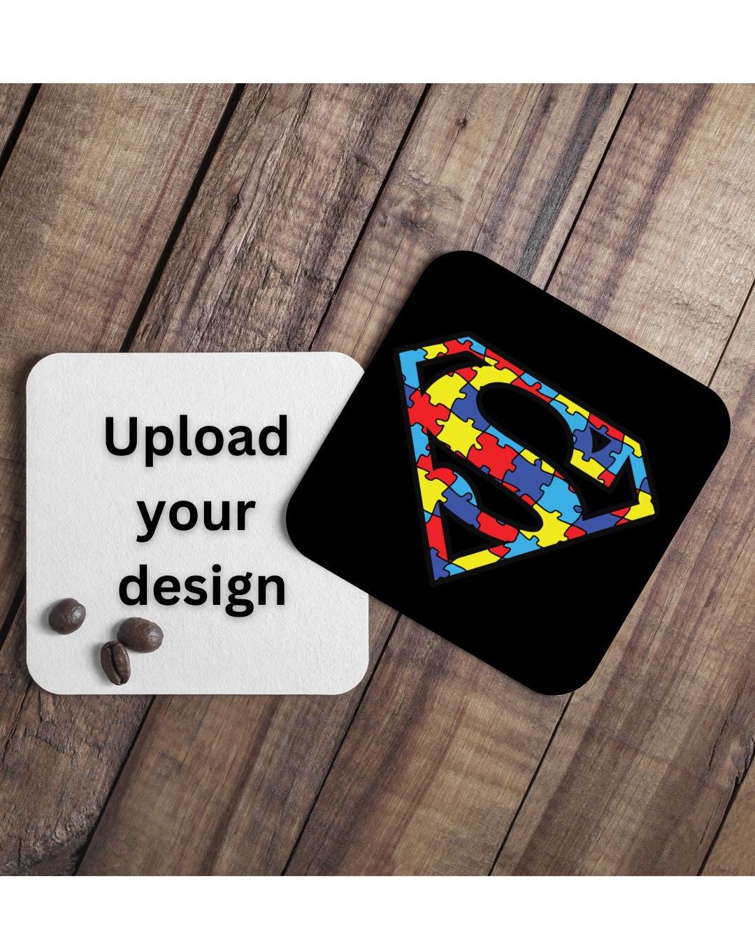 Personalized Coaster Square 3.5 x 3.5 inch