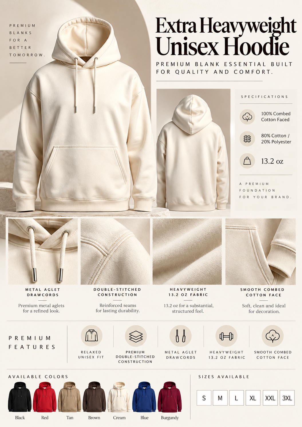 Antarctica 450 Black Label Hoodie