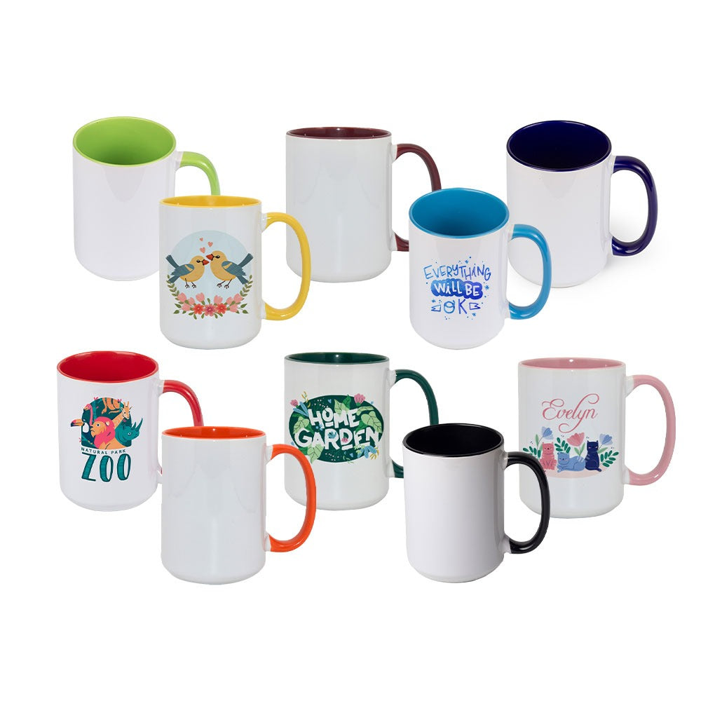 15oz Inner Color Mug 12 Pack