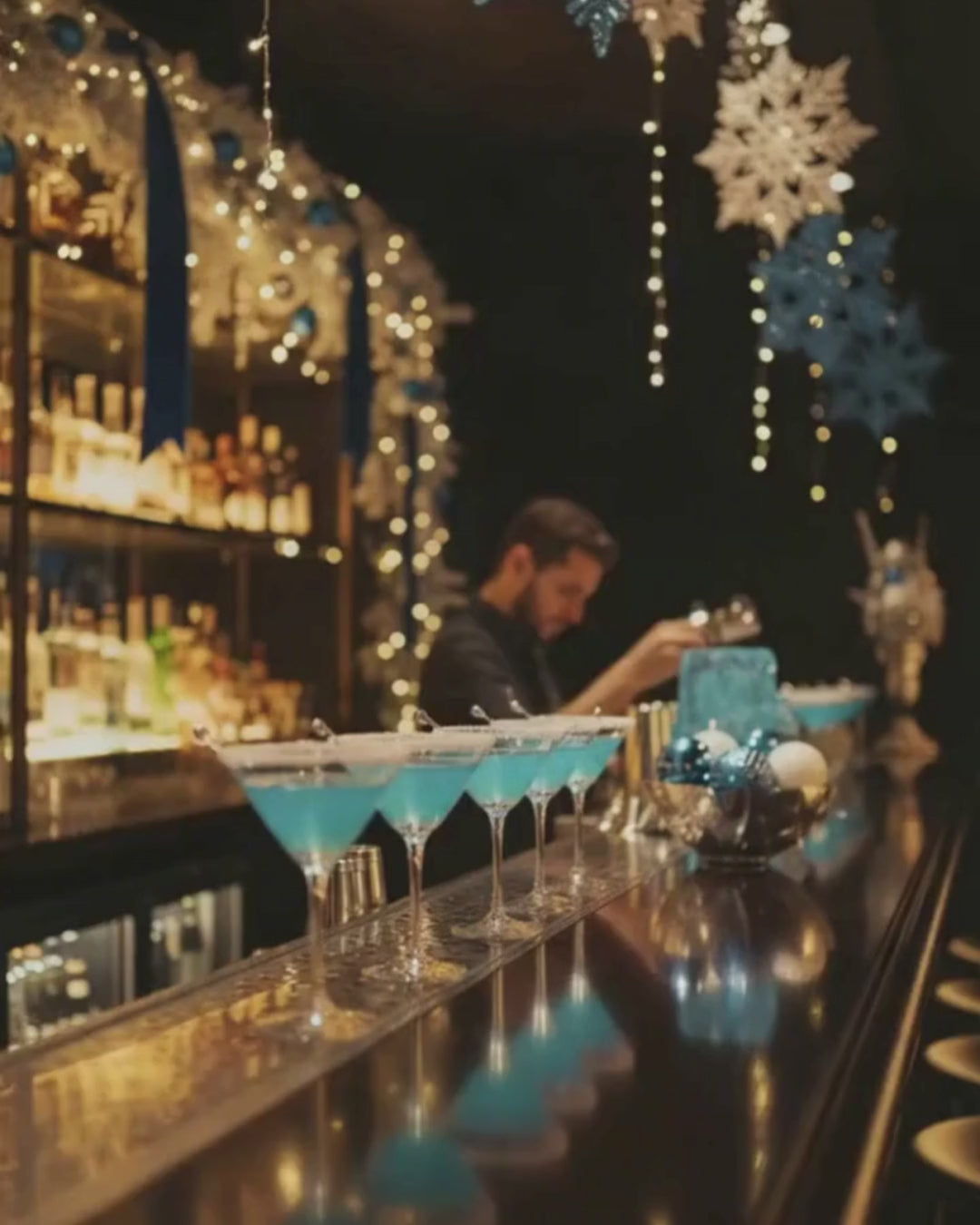 Custom Holiday Drink Menu